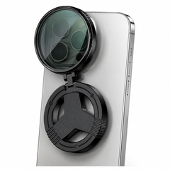 Magnetic CPL Phone Camera Lens Filter | Anti-Glare Circular Polarizer Filter Kit | Universal Clip-On Mobile Camera Lens for iPhone & Android