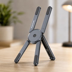 Foldable Aluminum Laptop Stand | Adjustable Magnetic Laptop & Tablet Stand | Portable Ergonomic Stand for Laptop, Tablet & Phone