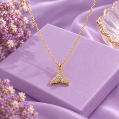 Gold-Tone Charm Pendant Necklace Collection with Cubic Zirconia Accents