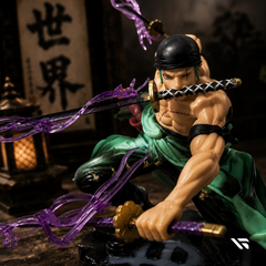 Roronoa Zoro Three Sword Style Action Figure | One Piece Enma Battle Effect Collectible