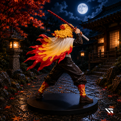 Kyojuro Rengoku Action Figure | Demon Slayer Anime Collectible