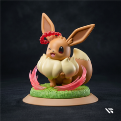 Eevee Anime Collectible Figure | Cute Pokémon Display Statue