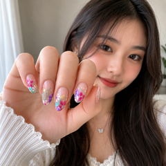 3D Nail Art Stickers Set | Self-Adhesive Flower & Butterfly Nail Decals | 30 Sheets DIY Nail Decorations for Women & Girls