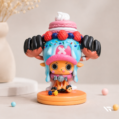 One Piece Tony Tony Chopper Sweet Treat Edition Collectible Figurine | Kawaii Dessert-Themed Anime Display Statue