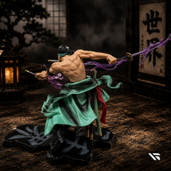 Roronoa Zoro Three Sword Style Action Figure | One Piece Enma Battle Effect Collectible