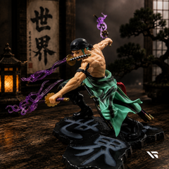 Roronoa Zoro Three Sword Style Action Figure | One Piece Enma Battle Effect Collectible